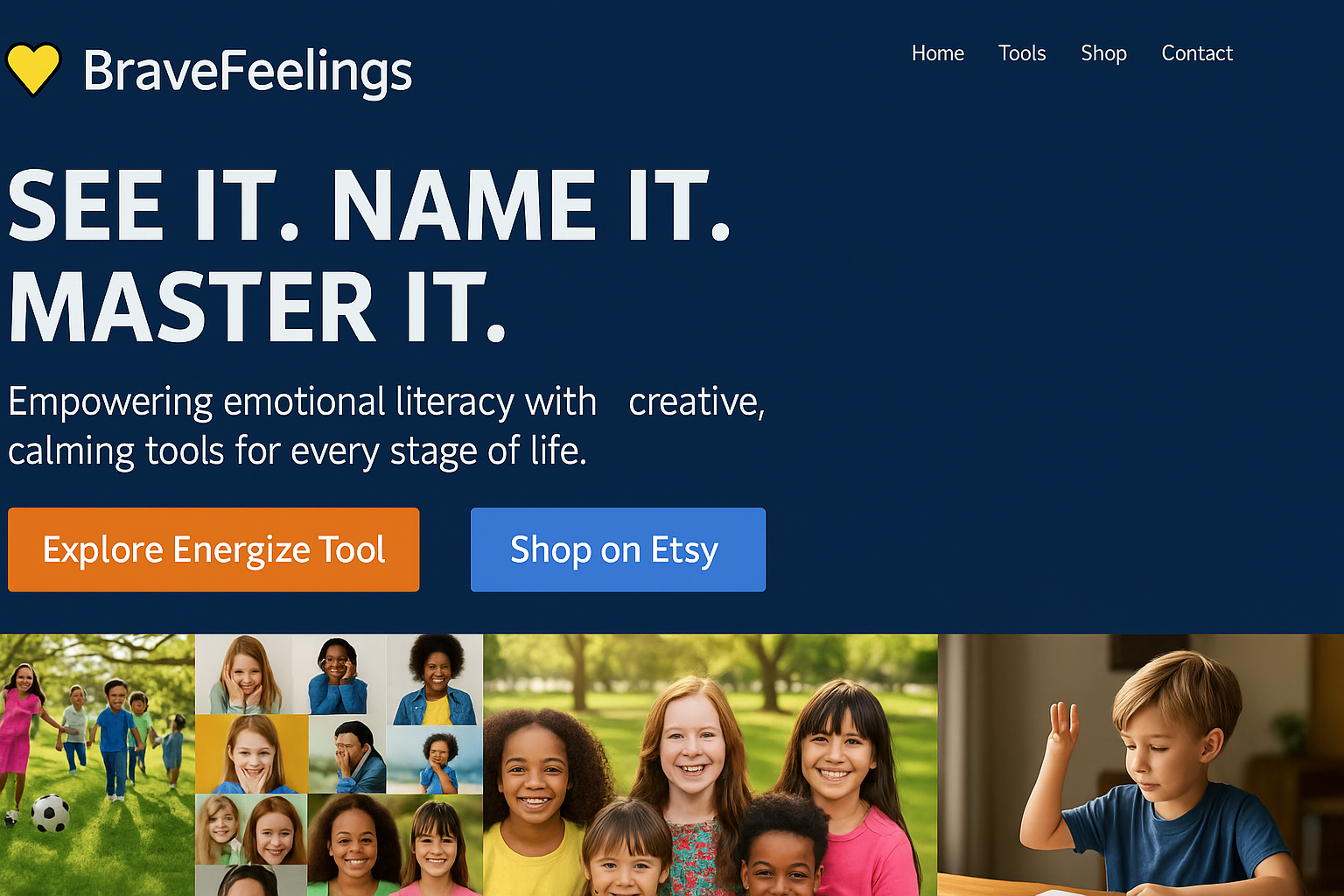 BraveFeelings Hero Image